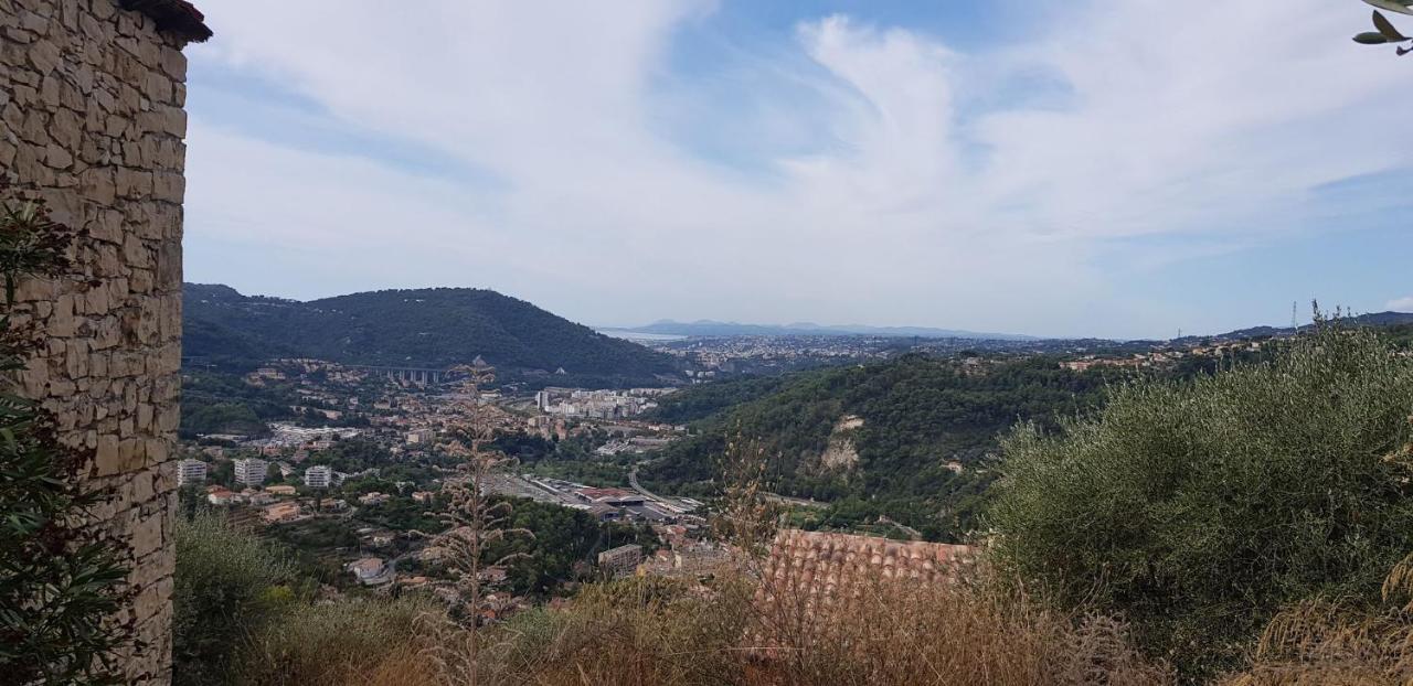 Drap Le Chalet De La Pierreraie Cote D'Azur Piscine Terrasse Et Vue Mer מראה חיצוני תמונה